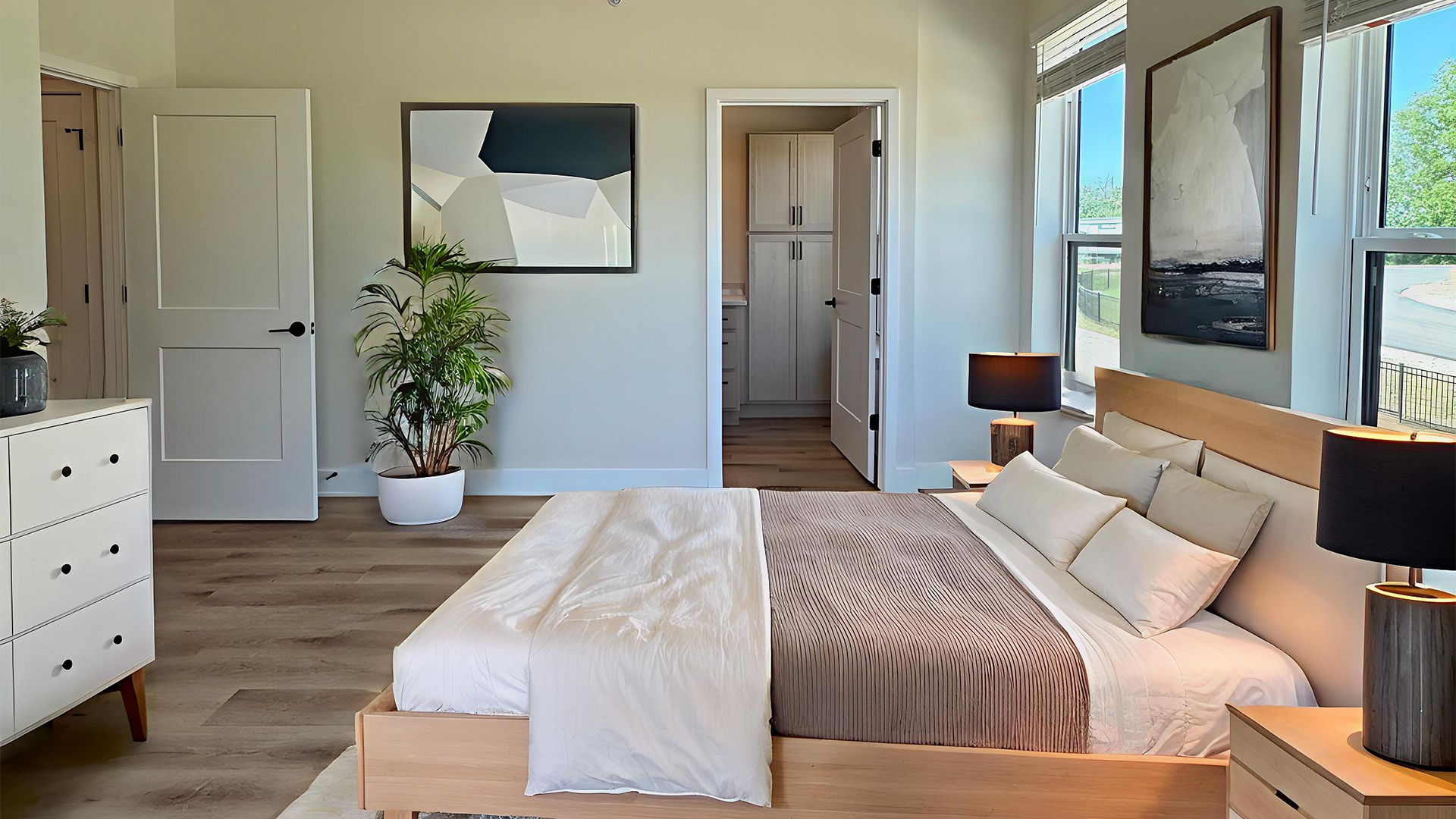 Westrock Bedroom Staged